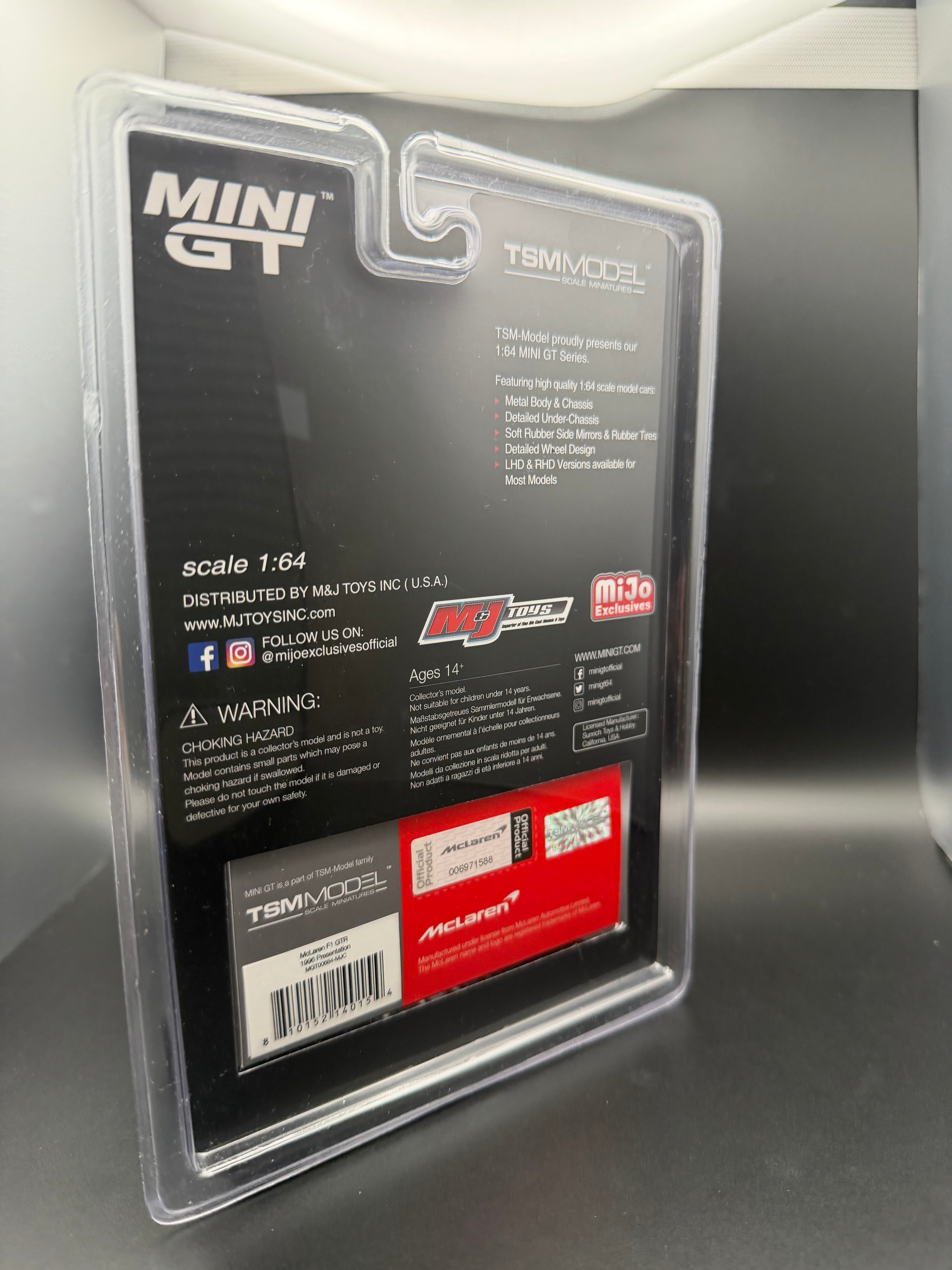 Mini GT McLaren F1 GTR “Presentation” CHASE #684