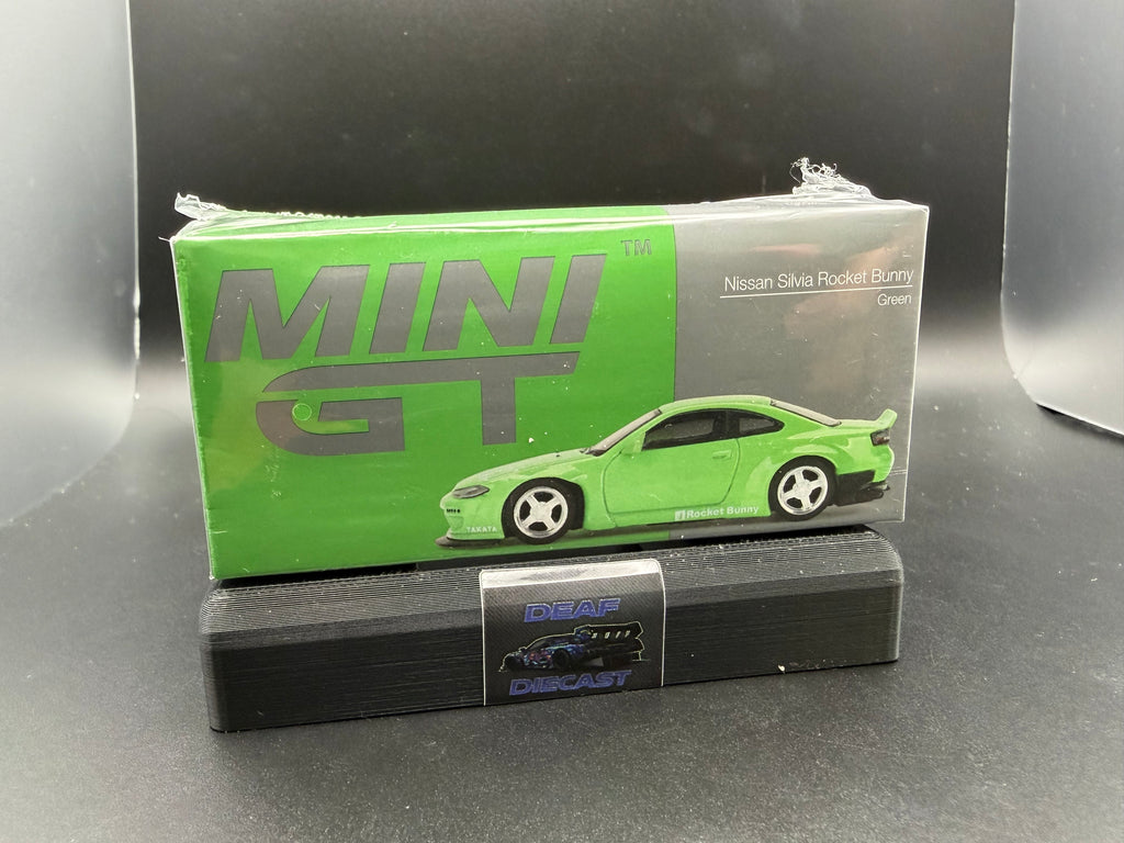 Mini GT Nissan Silvia S15 Rocket Bunny - Green #500