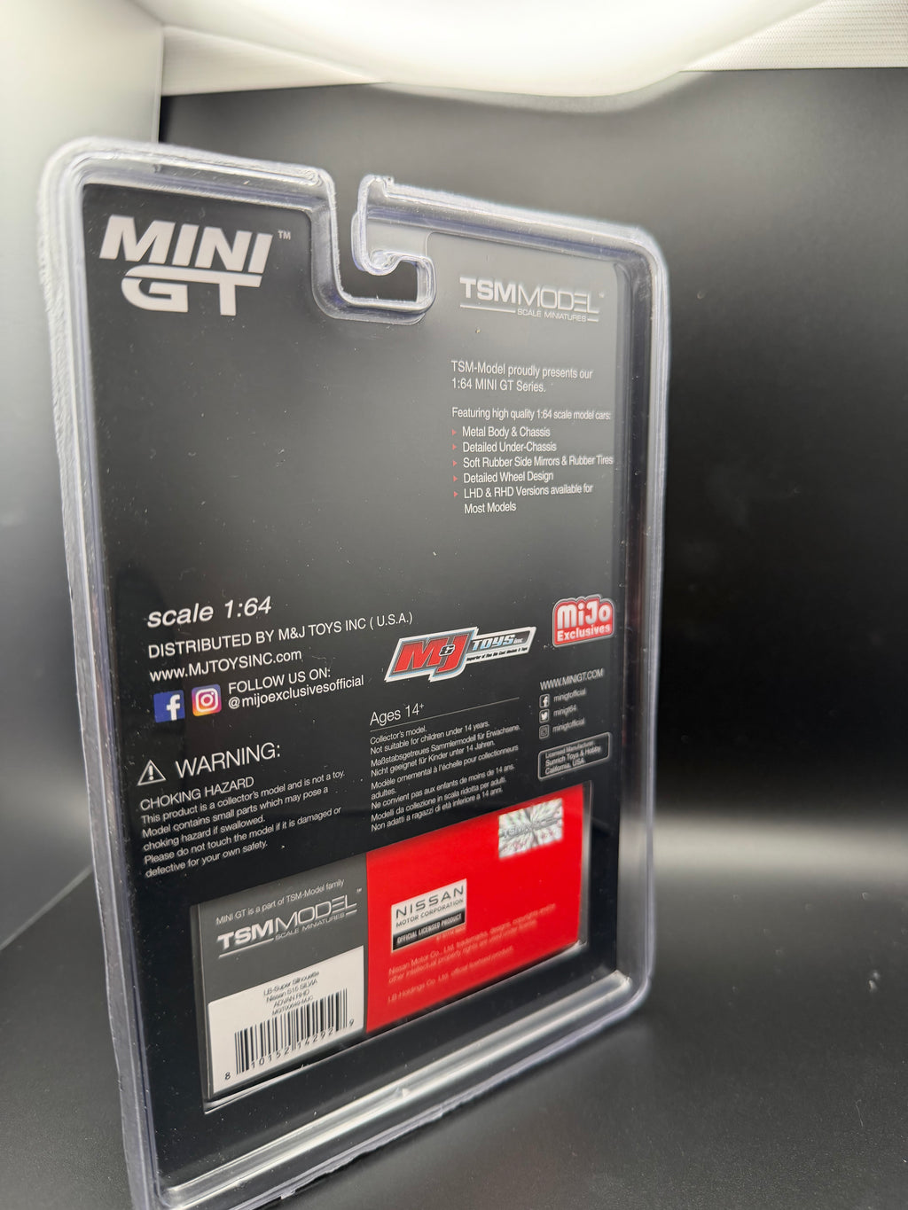 Mini GT CHASE Advan Nissan Silvia S15 LBWK #649