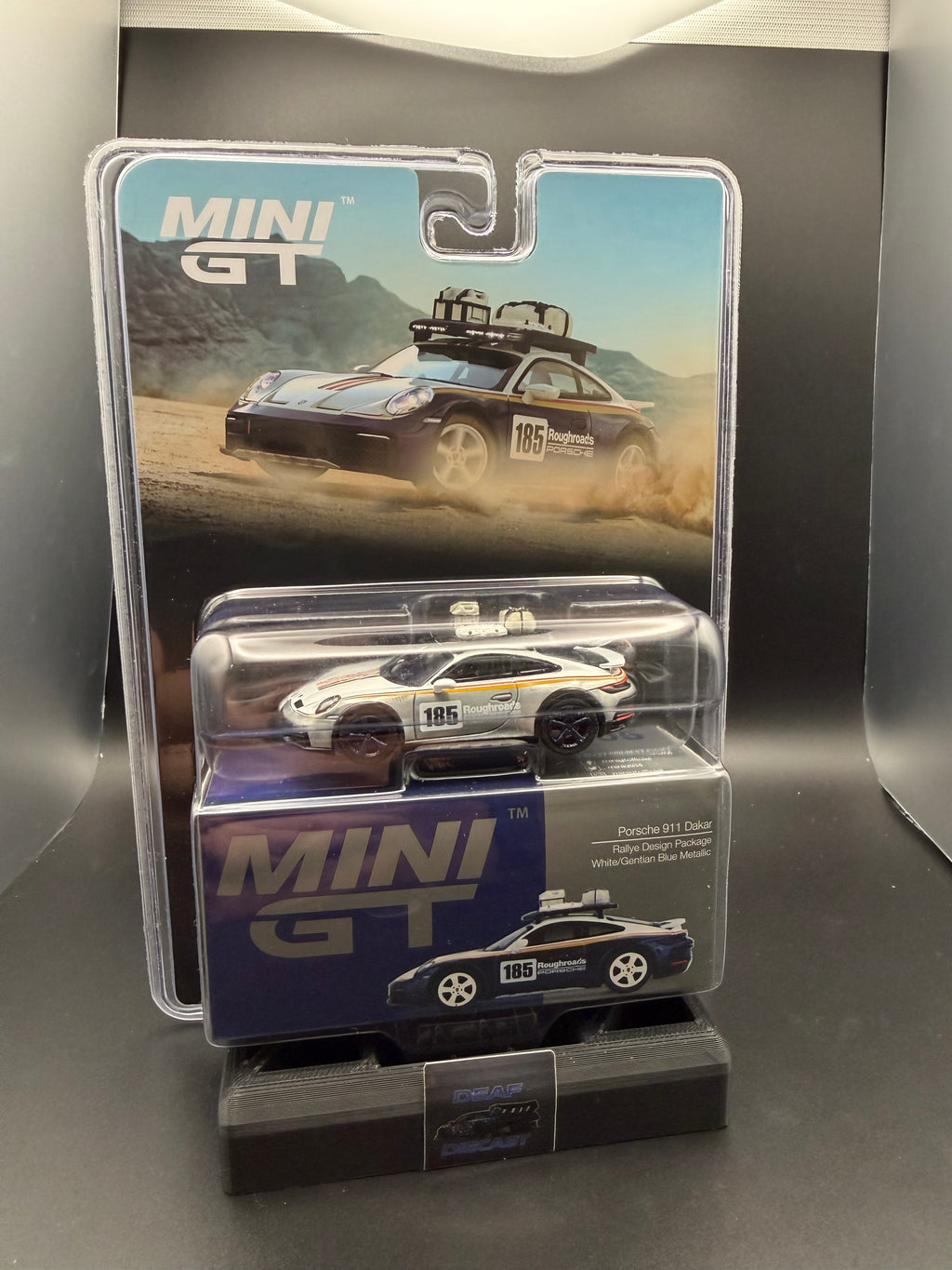 Mini GT Porsche Dakar 911 “Rothmans” CHASE #805