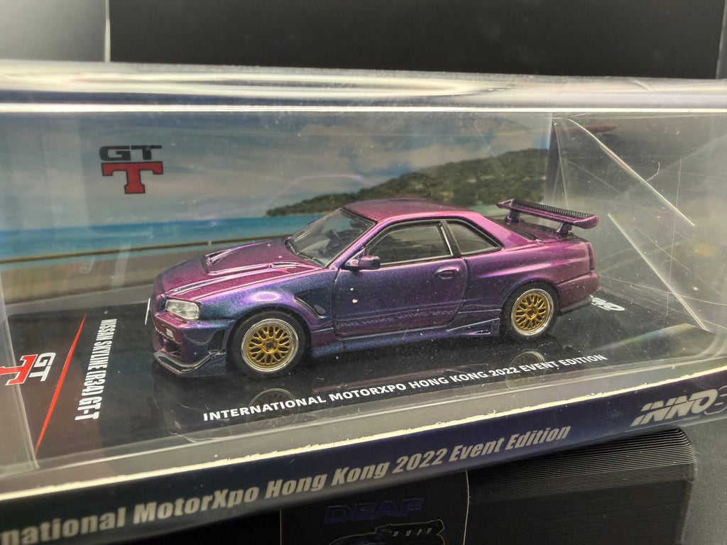 Inno64 International Motorexpo Hong Kong Exclusive Nissan Skyline GTR R34
