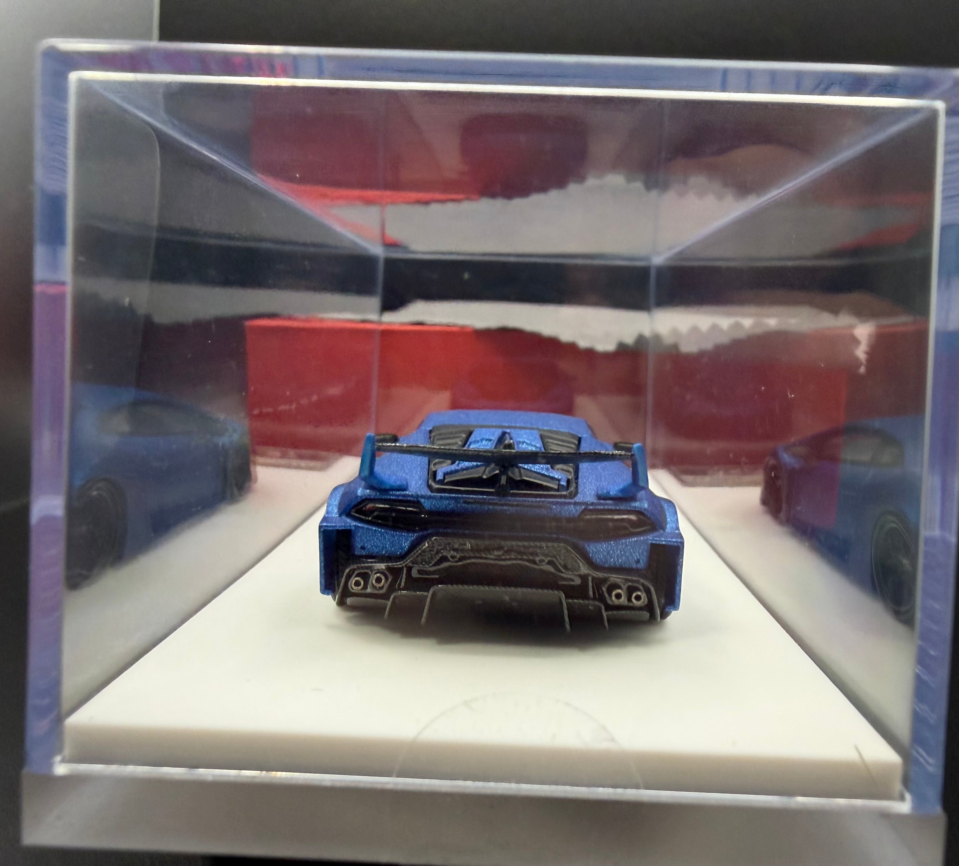 Flame Lamborghini Huracan GT Widebody - Blue