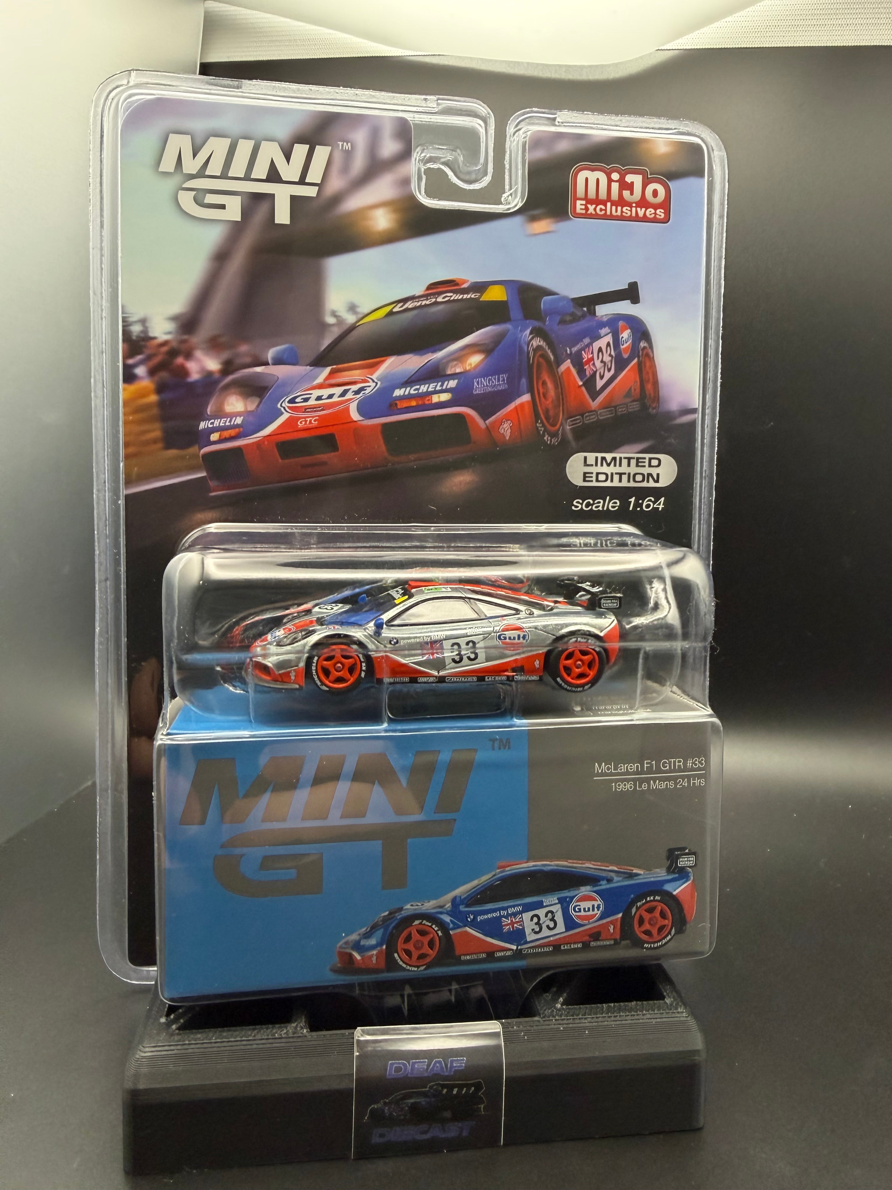 Mini GT McLaren F1 GTR Gulf CHASE #723