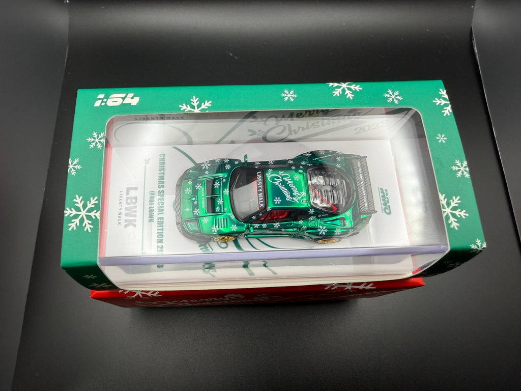 Inno64 LBWK Ferrari F40 Christmas CHASE