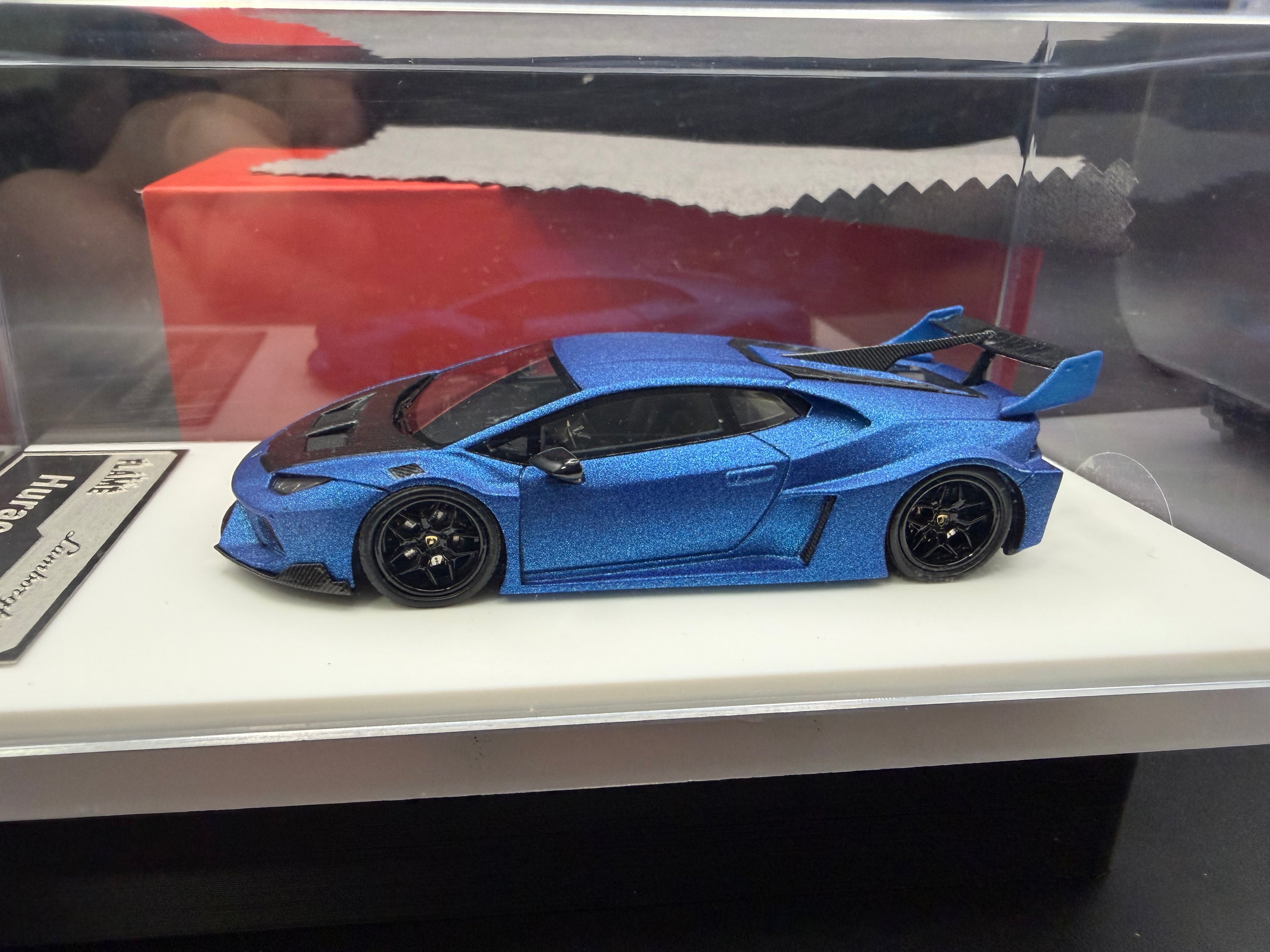 Flame Lamborghini Huracan GT Widebody - Blue