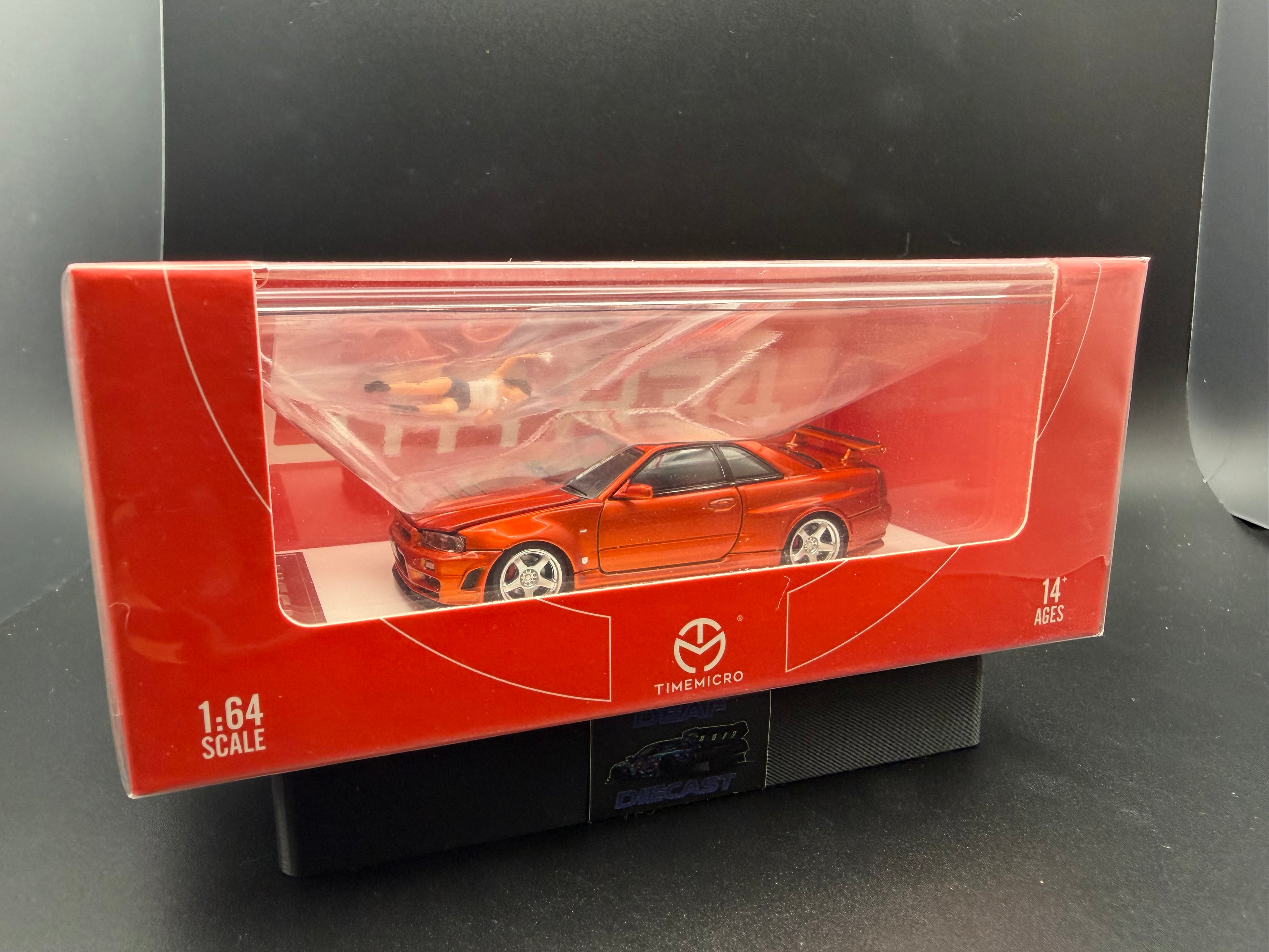Time Micro R34 GTR Burnt Orange