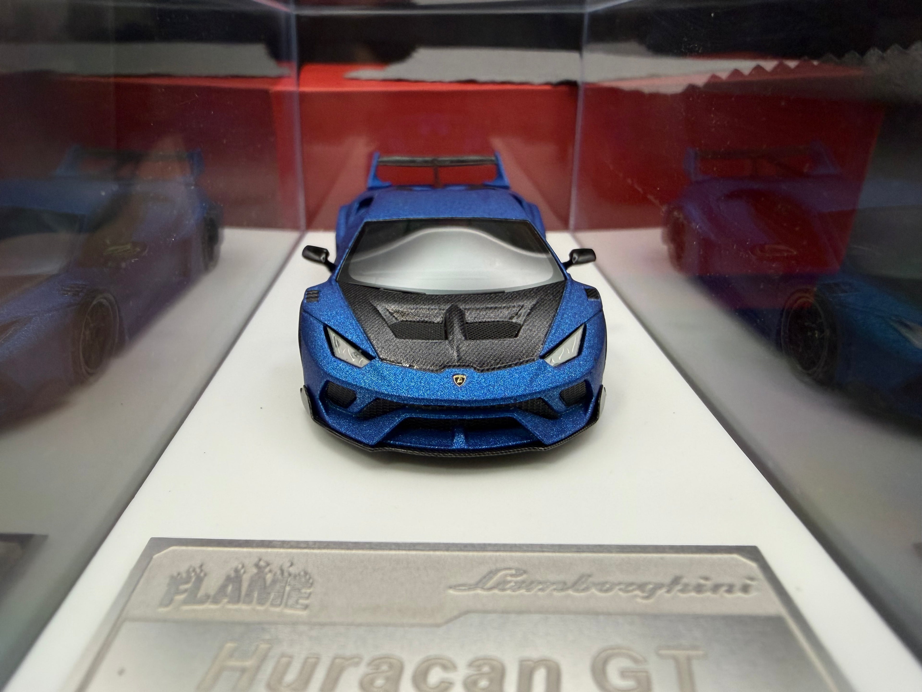 Flame Lamborghini Huracan GT Widebody - Blue