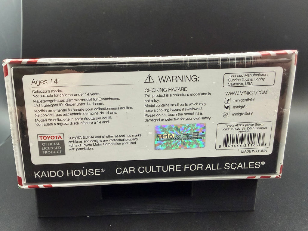 Kaido House DGK Toyota AE86 Exclusive Collab