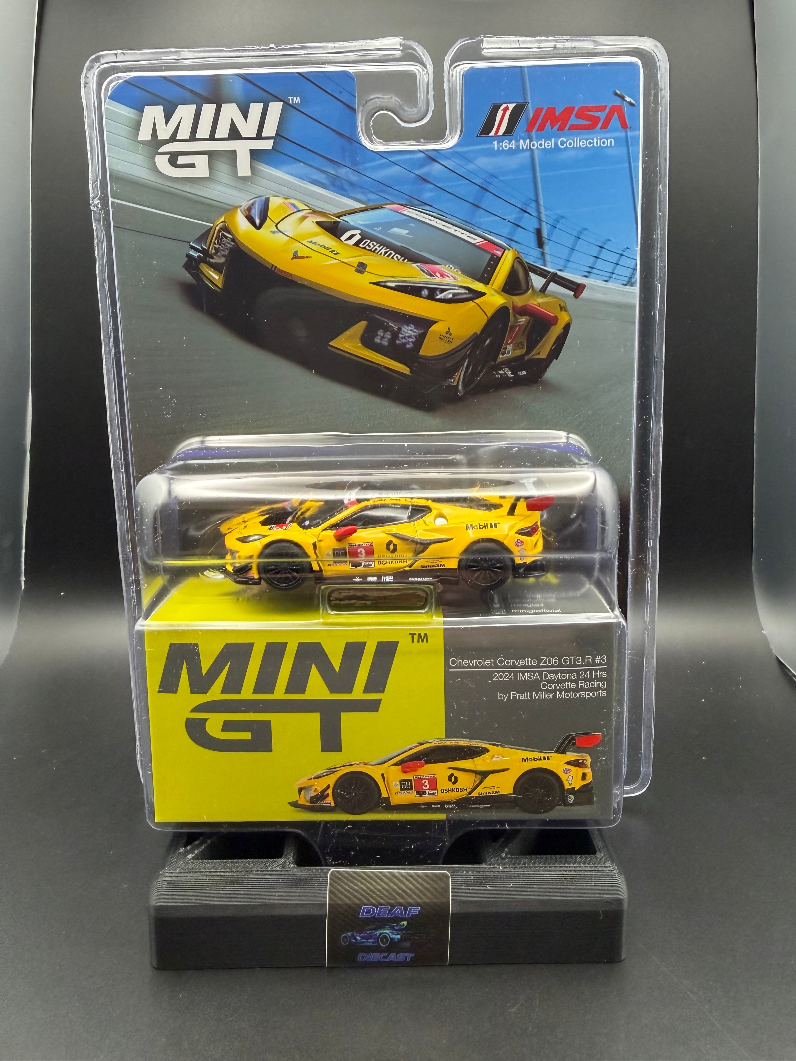 Mini GT Chevy Corvette C8.R GT3 IMSA 2024 Daytona 24hrs #854
