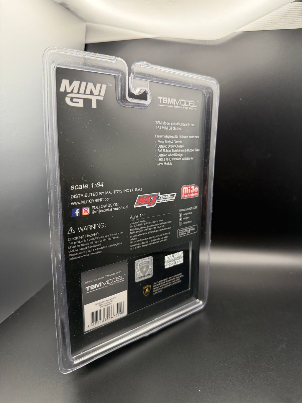 Mini GT Lamborghini Huracan STO CHASE #638