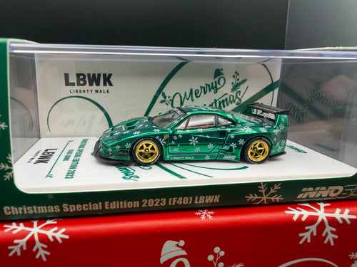 Inno64 LBWK Ferrari F40 Christmas CHASE