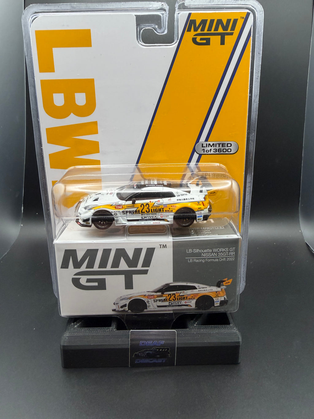 Mini GT Nissan GTR R35 LBWK - LB Racing #491